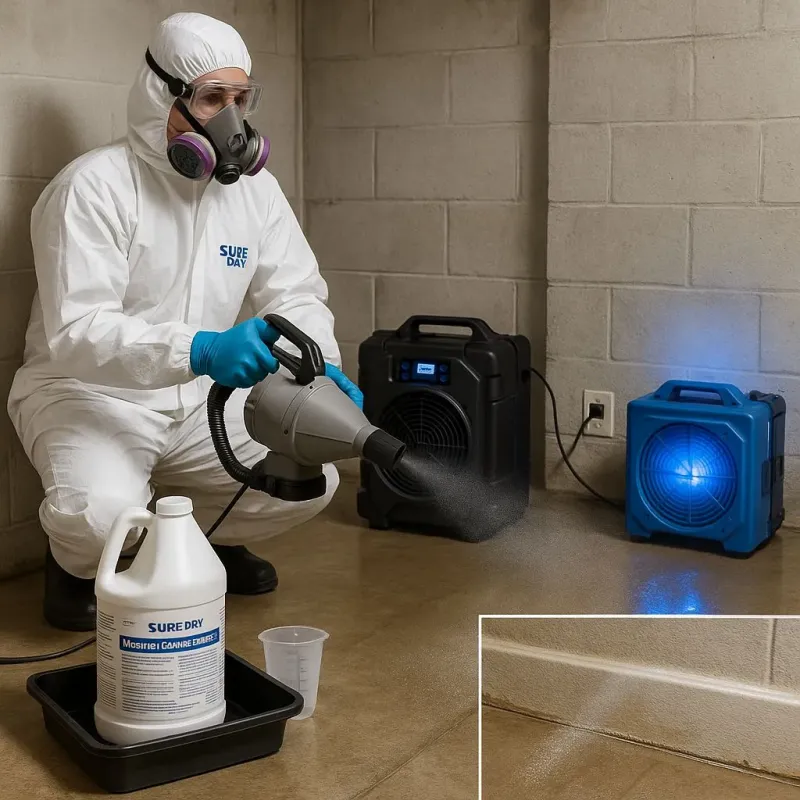 Sanitization and Odor Removal process in Wellfleet, MA